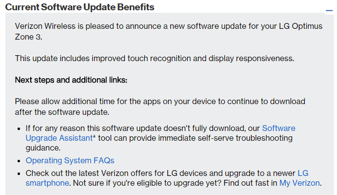 LG Optimus Zone 3 Update: All latest news