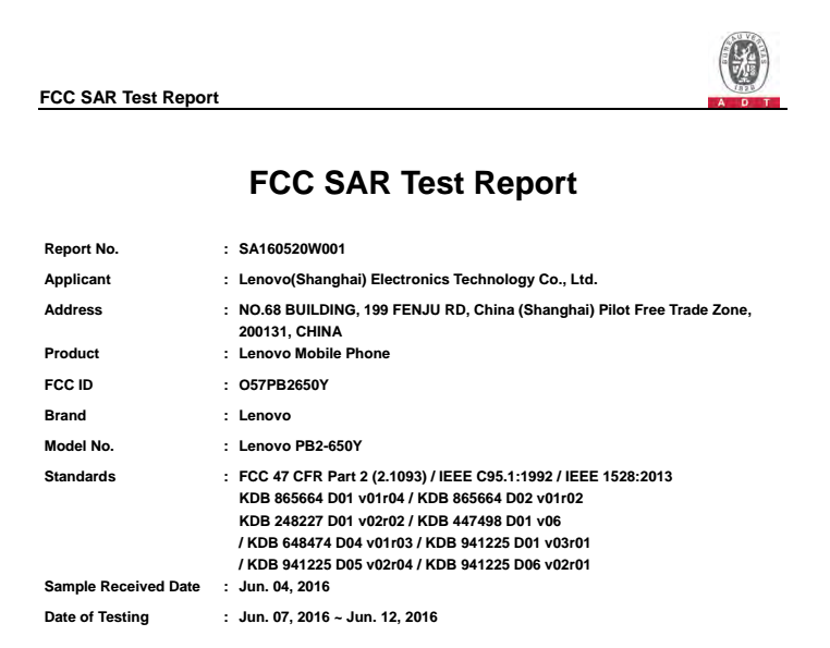 Lenovo Phab2 model PB2-650Y passes through FCC, could be Phab 2 Pro Tango device