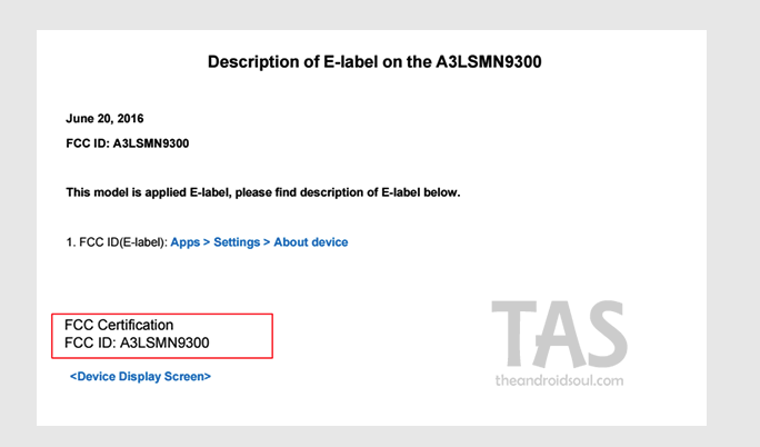 Galaxy Note 7 to sport FCC e-Label, could do away with awkward text at the back