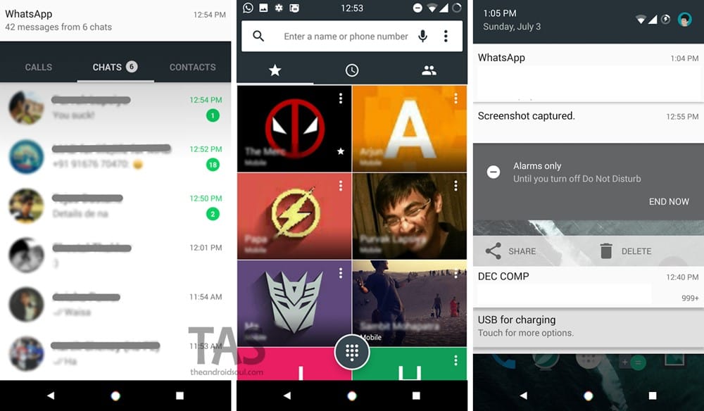 Download Android 7.0 Nougat CM13 theme (Xperia theme adds N styled navigation bar!)