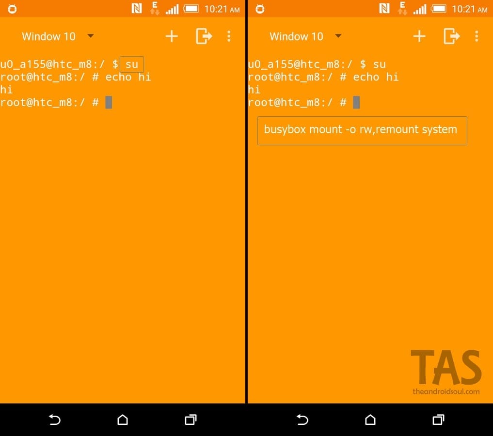 Make Android 7.0 Nougat System partition writable to fix host errors with adaway and other apps