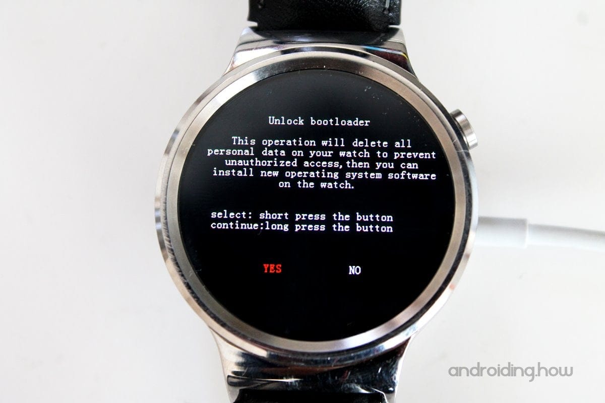 How to Unlock Bootloader on a Wear OS watch via Fastboot