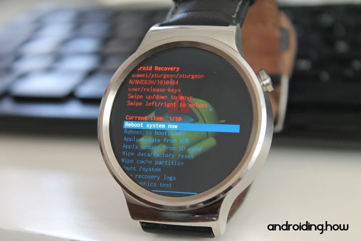 How to install TWRP Recovery on Wear OS watches via Fastboot