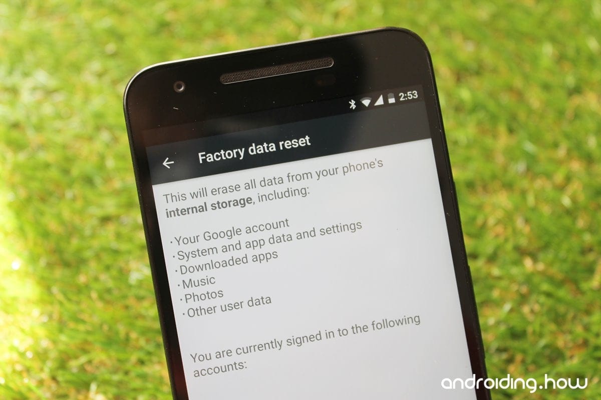 How to Factory Reset Google Pixel and Pixel XL