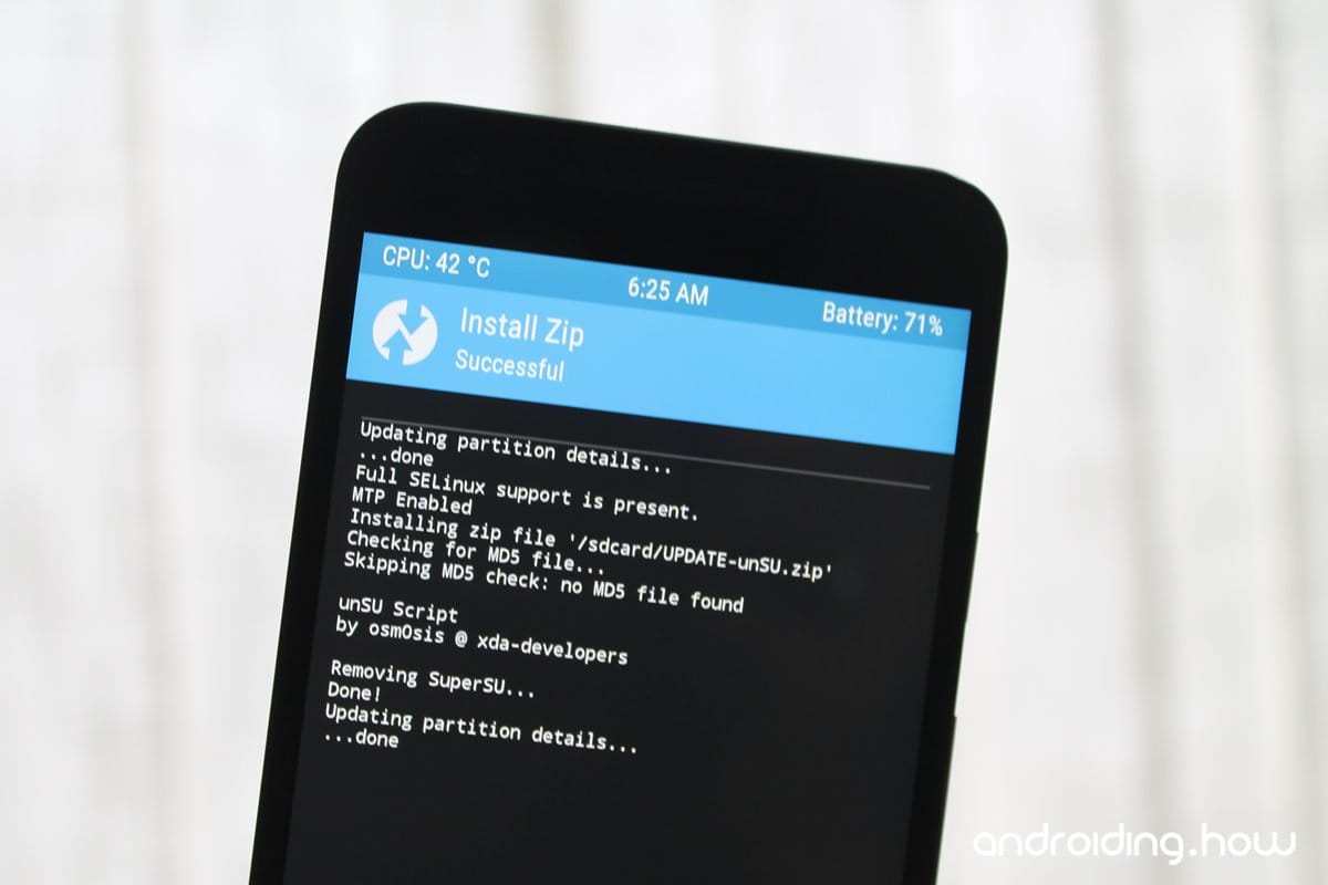 How to Remove SuperSU & Fix “Uninstallation failed” error [Full Unroot]