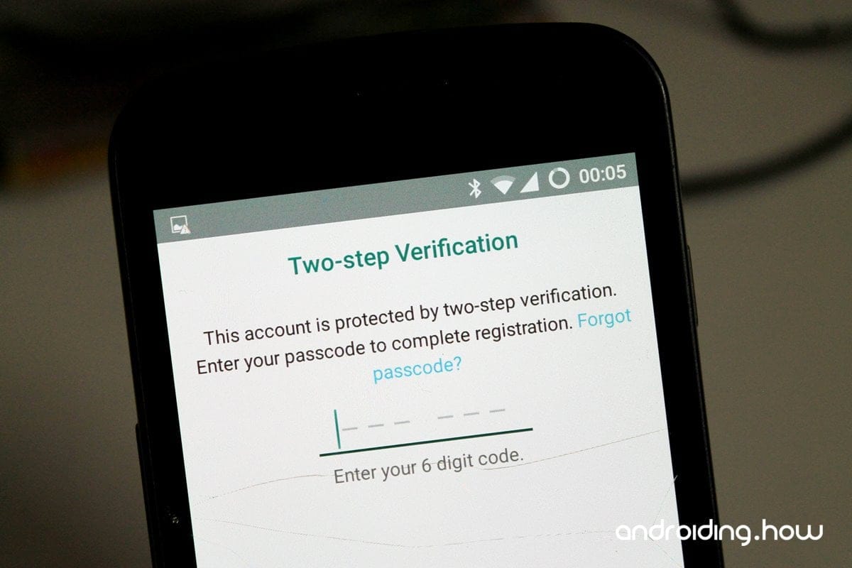 How to Reset / Disable Passcode for WhatsApp Two Step Verification