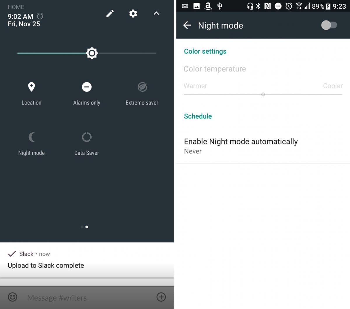 How to Enable Night Mode on HTC 10 Nougat Update