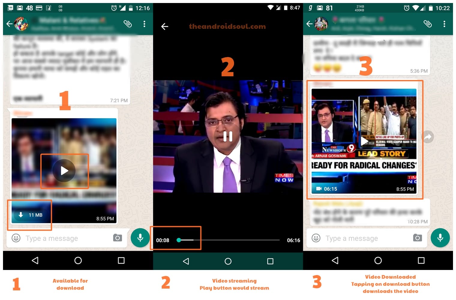 WhatsApp Video stream is now live in India, allows you to watch videos without downloading