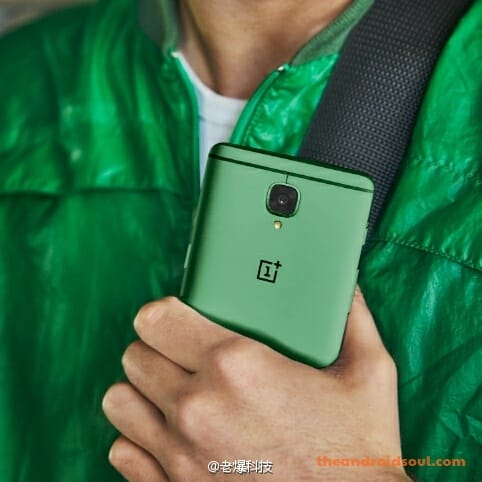 OnePlus 3T spotted in green color in a leak [Image]