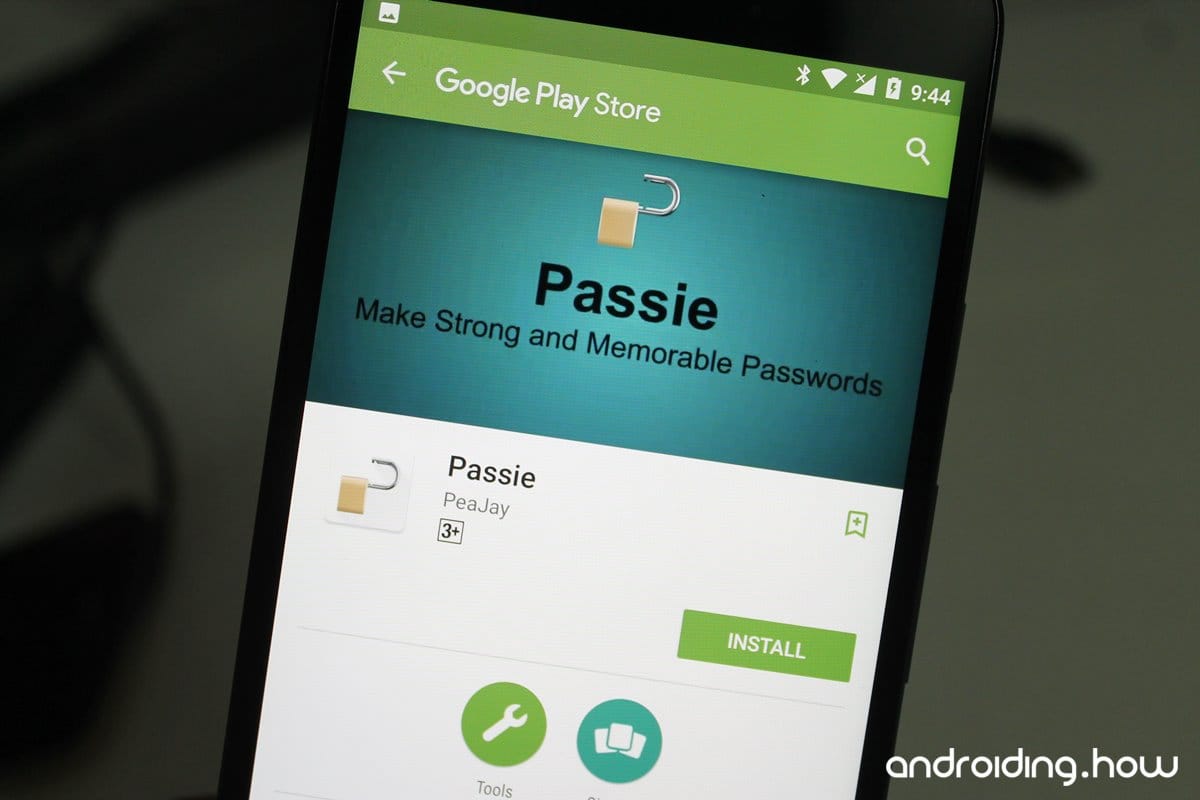 Create Strong and Easy to Remember Passwords with Passie Android app