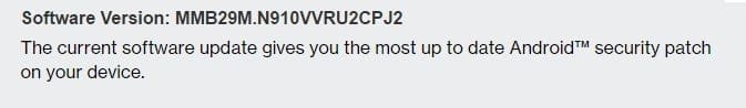 Verizon releases security update for Galaxy Note 4 [N910VVRU2CPJ2]