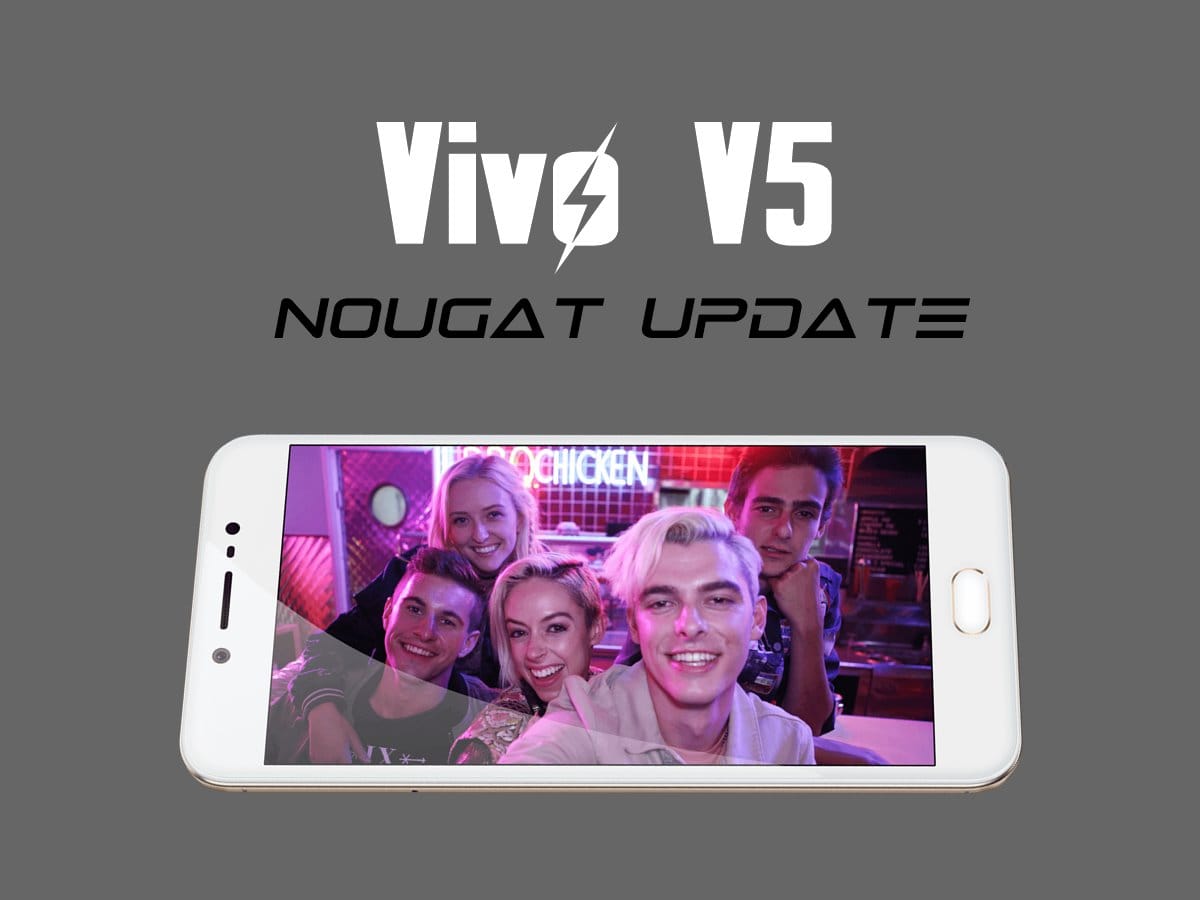 Vivo V5 Nougat update status and release date