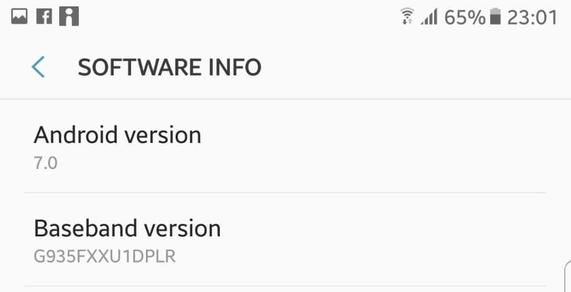 G935FXXU1DPLR: Samsung Galaxy S7 stable Nougat update with January security patch teased