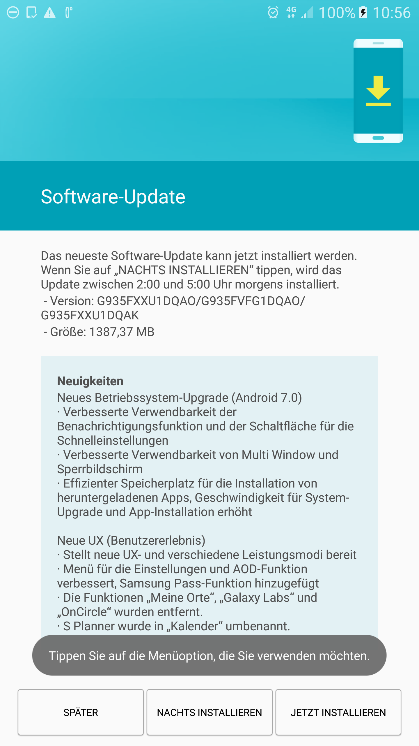 Galaxy S7 and S7 Edge Nougat update rolling out in Germany, India and Russia