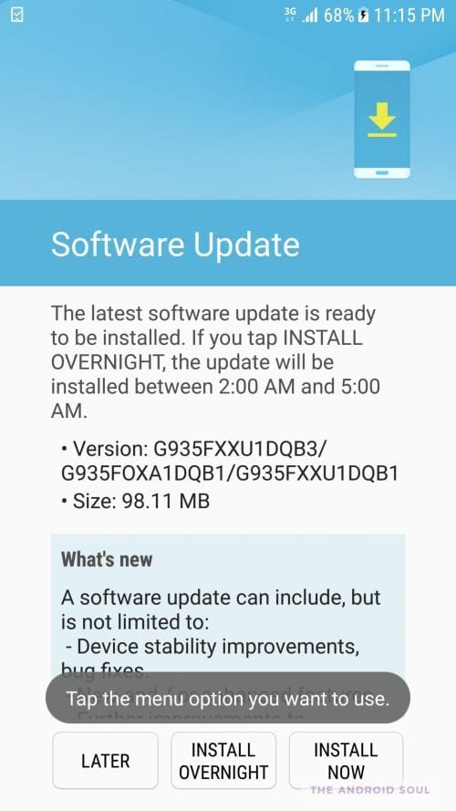 Samsung Galaxy S7 and S7 Edge Nougat update now rolling out in Philippines