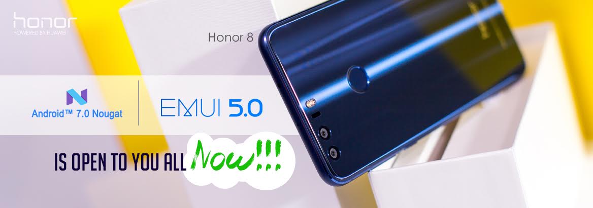 Huawei makes Honor 8 Android 7.0 Nougat update available for all in India