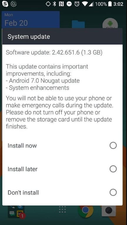 Sprint begins rolling out HTC 10 Nougat update as build 2.42.651.6