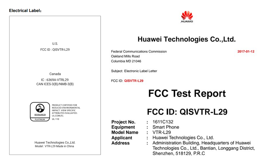 Huawei P10 US and Canada release seemingly confirmed, clears FCC