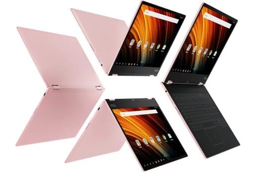 Lenovo Yoga A12 is a cheaper, less powerful Yoga Book that runs Android