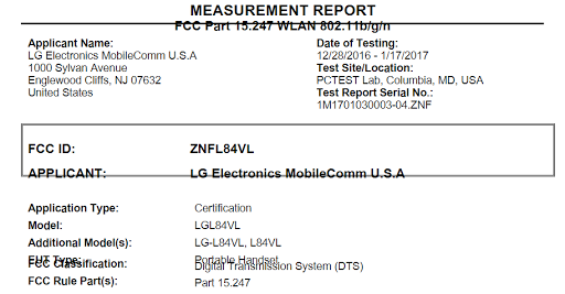 LG to release L84 soon, clears FCC