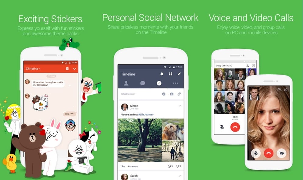 LINE 7.2.1 update brings new filters and effects to video calling