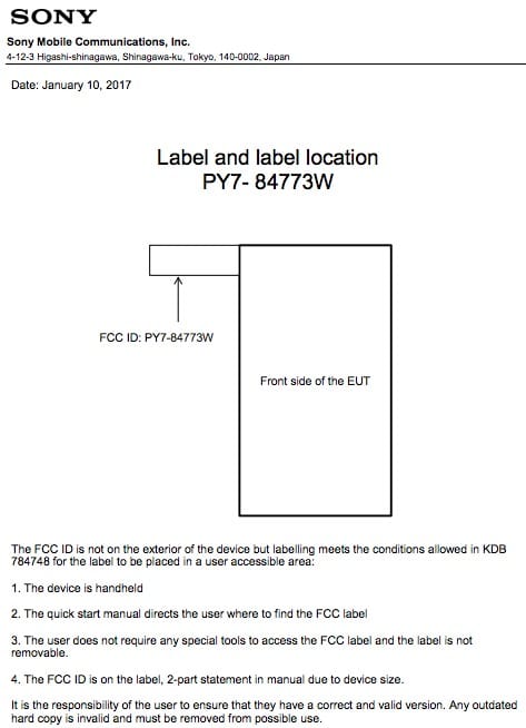 Sony Xperia XA 2 MWC release seemingly confirmed, clears FCC