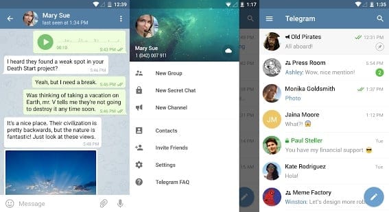 Latest Telegram update allows you bringing in custom theming