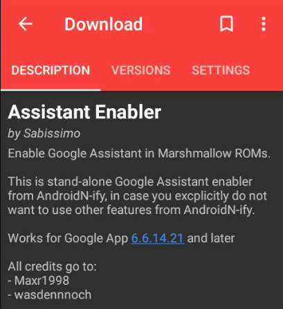 Enable Google Assistant on Marshmallow on any language with Assistant Enabler Xposed Addon [Root required]