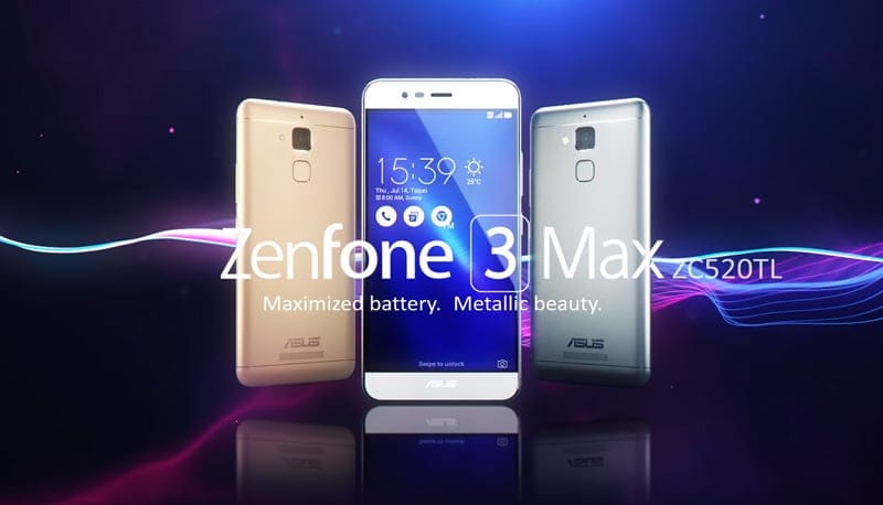 Asus Zenfone 3 Max update rolling out with optimized Camera, Touch performance and bug fixes