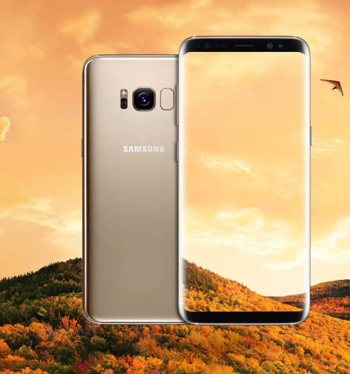 New leaked press shots show Gold color Galaxy S8 and S8 Plus