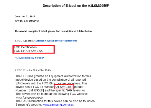 Galaxy S8 and S8 Plus International variants certified by FCC