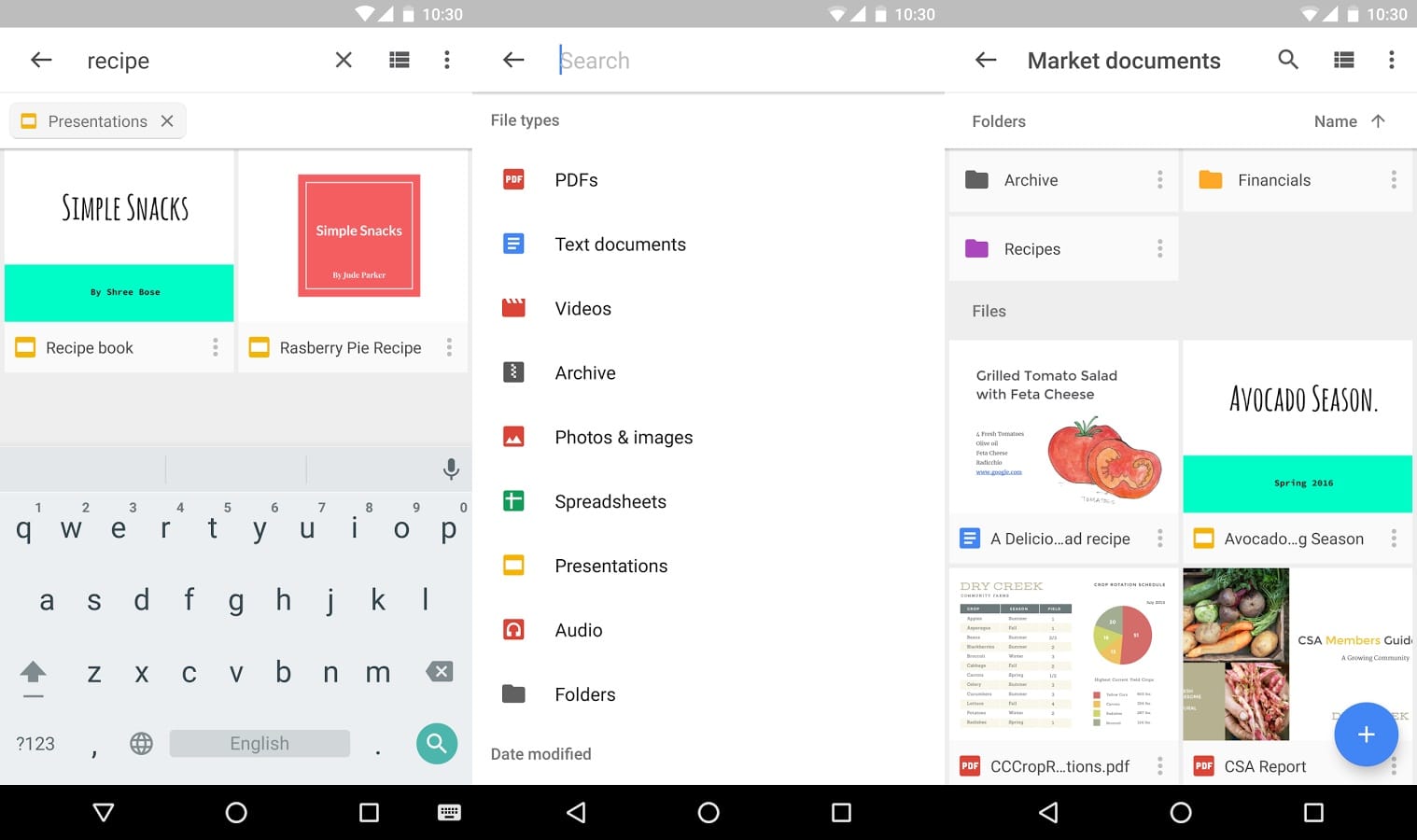 Google Drive updated to bring new Quick Access panel and search from Google App