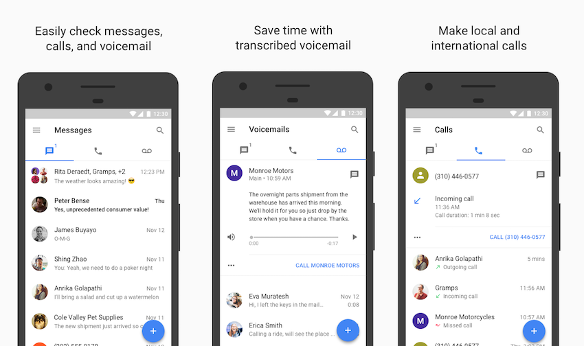 Google Voice receives huge update that adds DND, GIF image search, conversation deletion and many other features