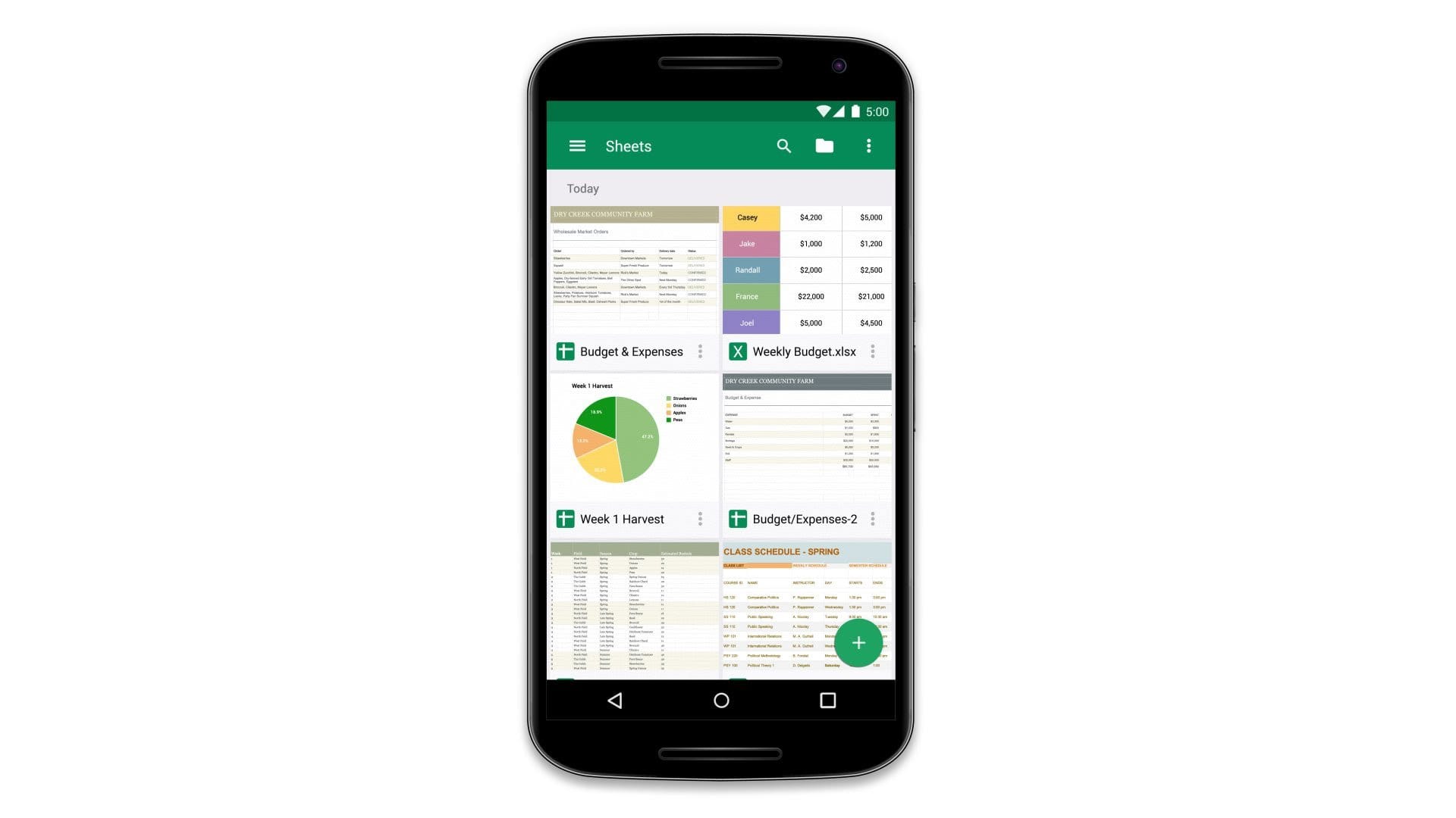 Google Sheets Android app gets Mouse/trackpad support and several other new features