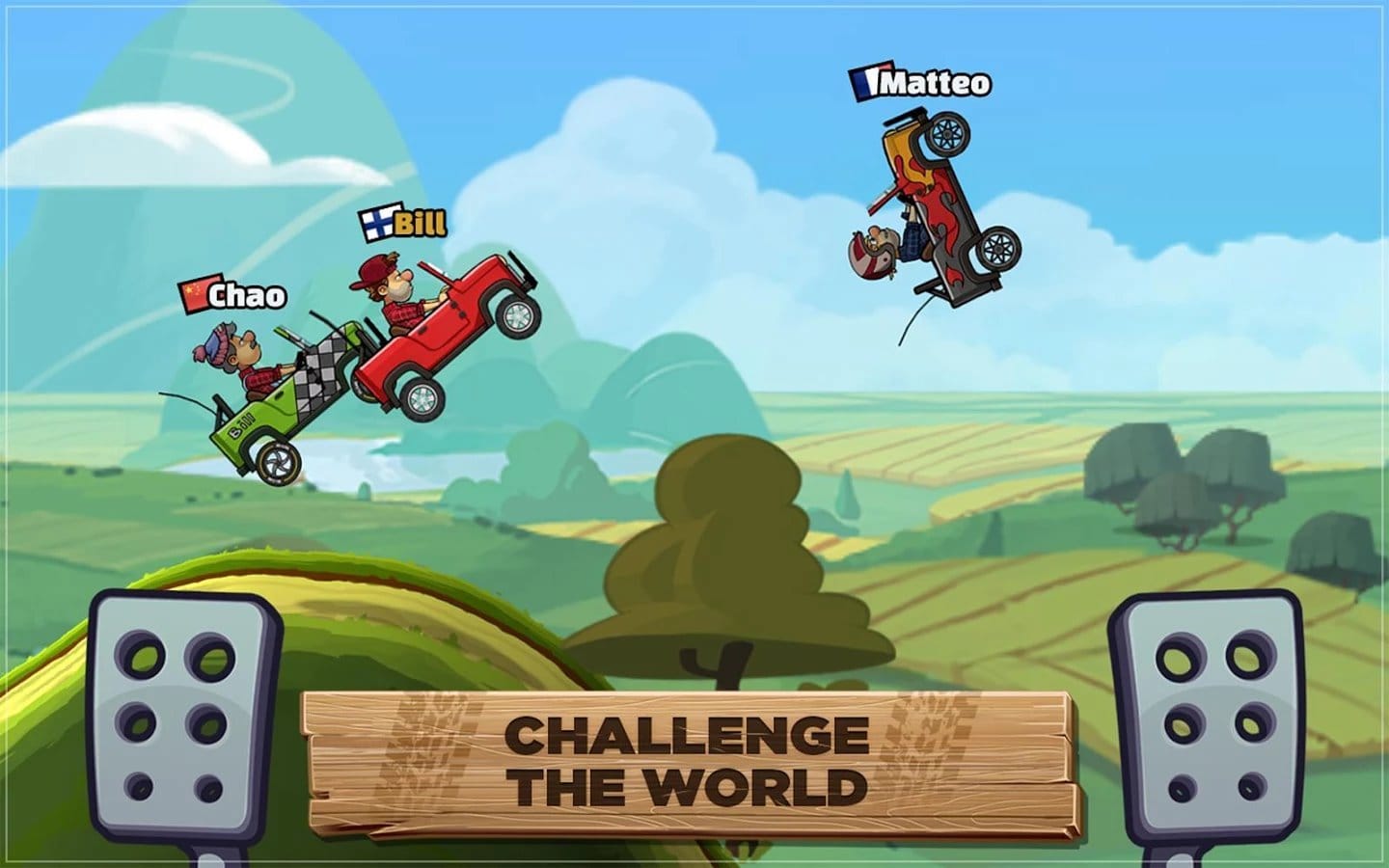 Hill Climb Racing 2 update brings new vehicle (Tank), new track (Winter), two new cups, League Boss races and Challenges