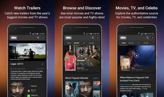 IMDB Android app updated with new design changes