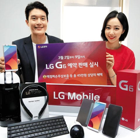 LG G6 pre-order offer includes benefits upto $390 in Korea