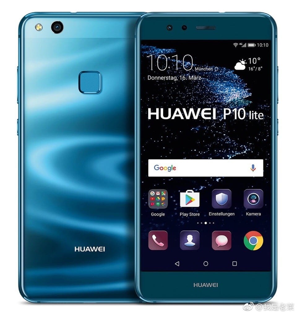 Huawei P10 Lite shows up in new Blue shade