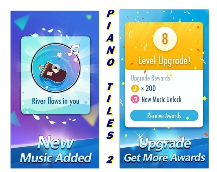 Piano Tiles 2 update introduces new songs, music chart and quest system