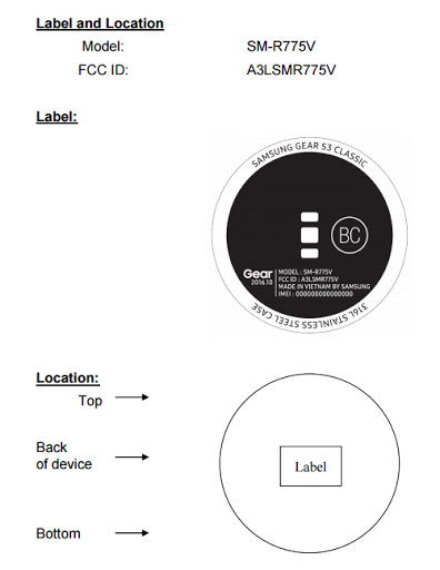 Samsung Gear S3 Classic set to release soon at verizon, clears FCC