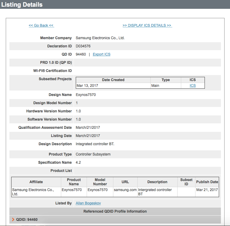 Looks like Exynos 7570 would power low-end phones soon