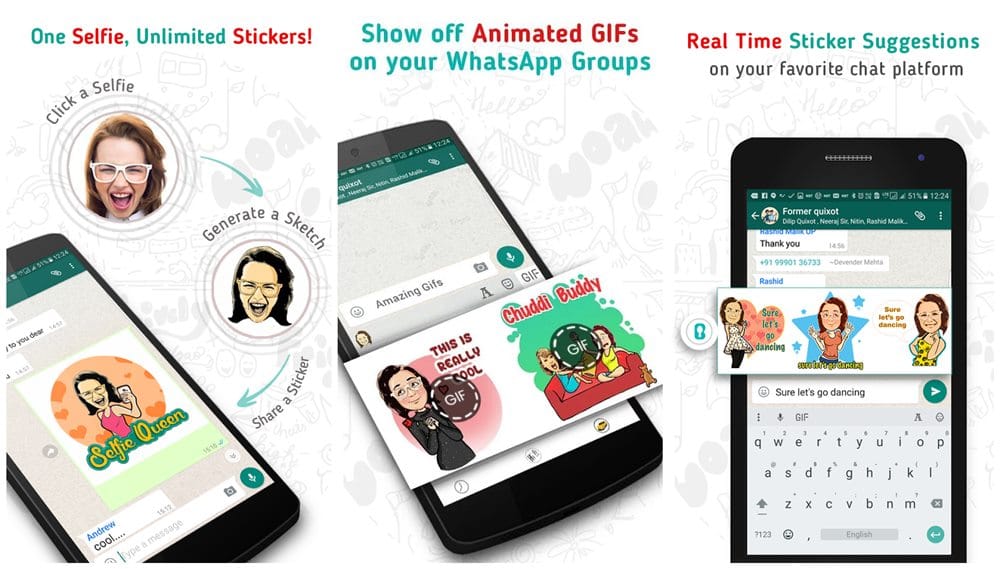 How to create and share personalized stickers and GIFs with your own face on them