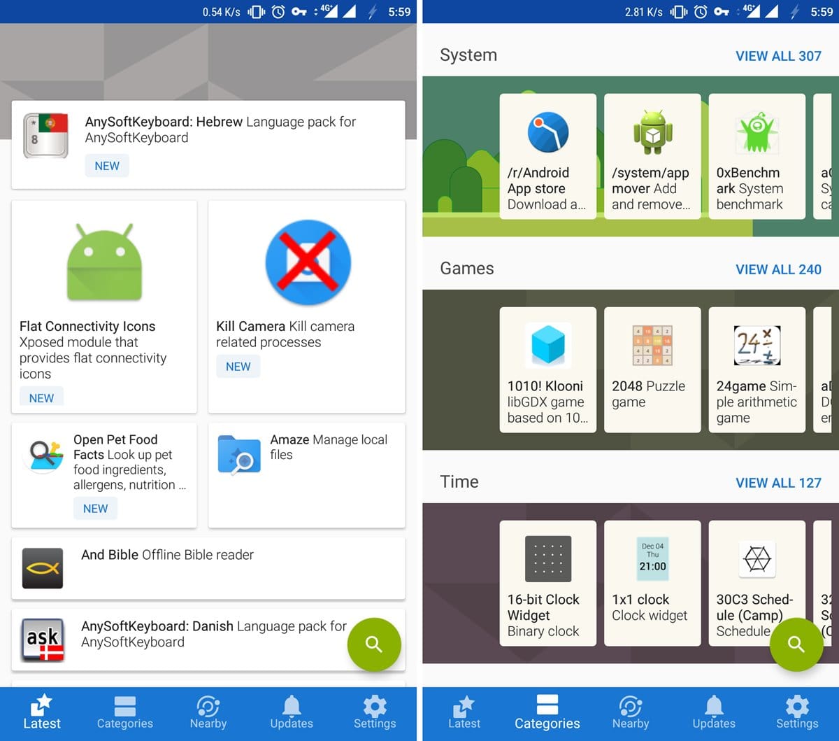 F-Droid update brings major UI improvements