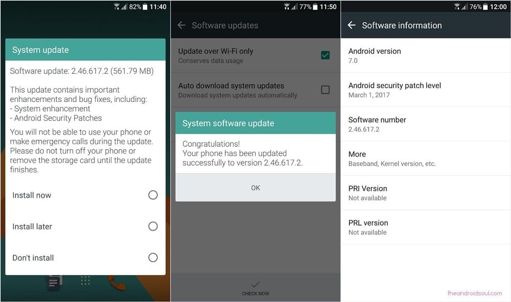 HTC 10 update carrying the March security patch rolling out for unlocked sets