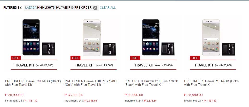 Huawei P10 and P10 Plus goes on pre-order in Philippines