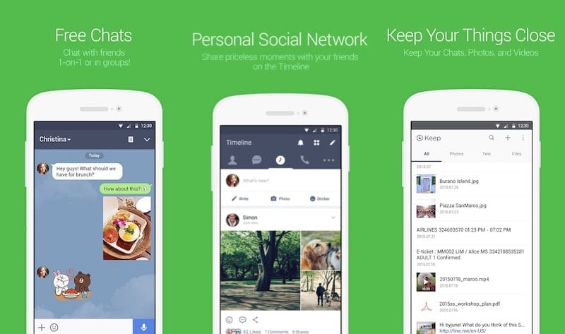 LINE adds support for group video calls in landscape mode, new effects and filters, and more