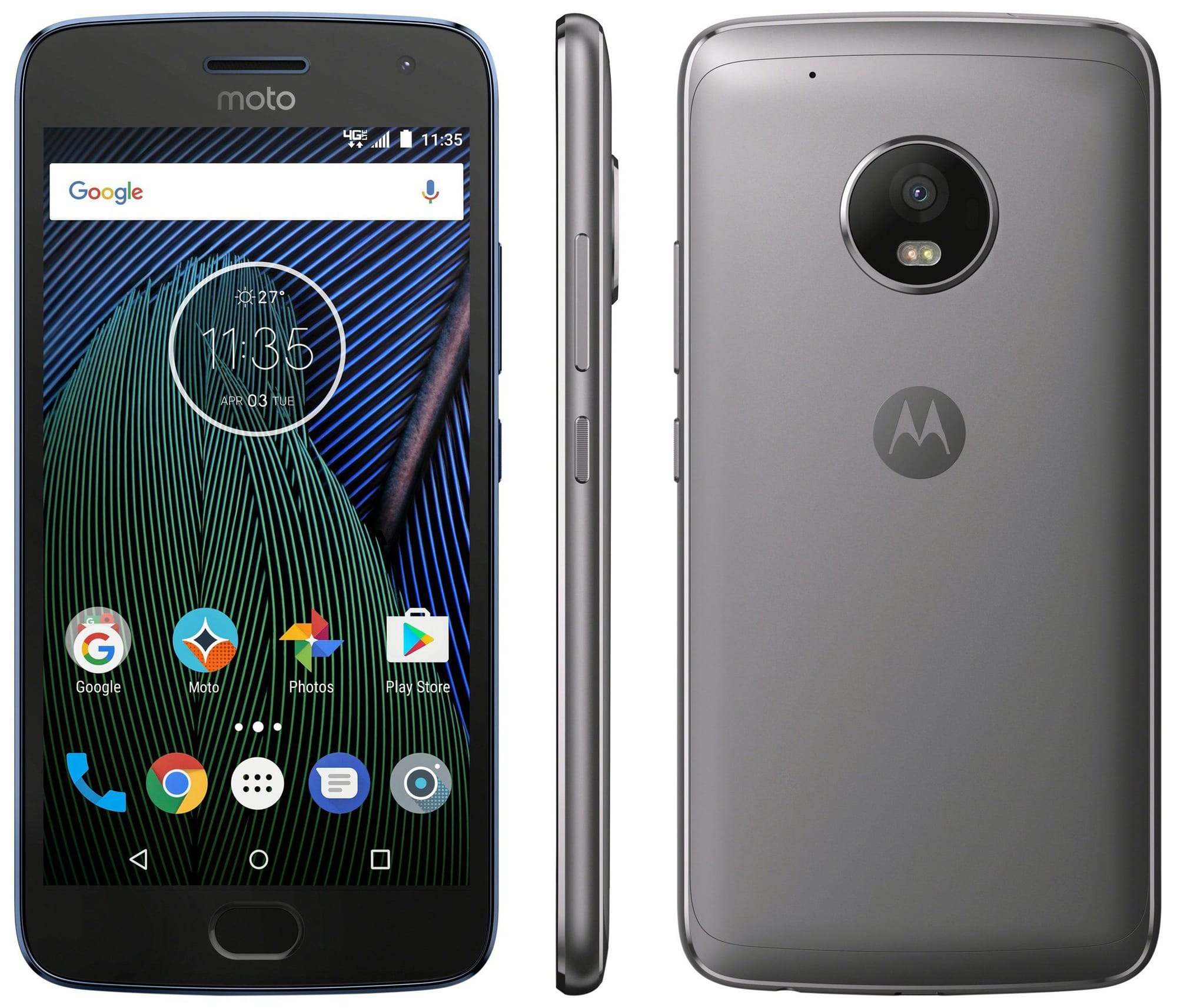 Moto G5 Plus blue color will come to Latin America