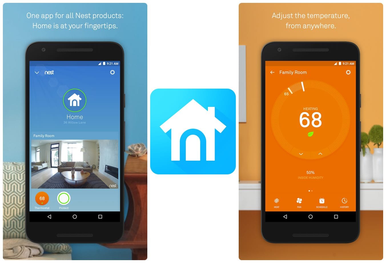 Nest app now supports Google Smart Lock