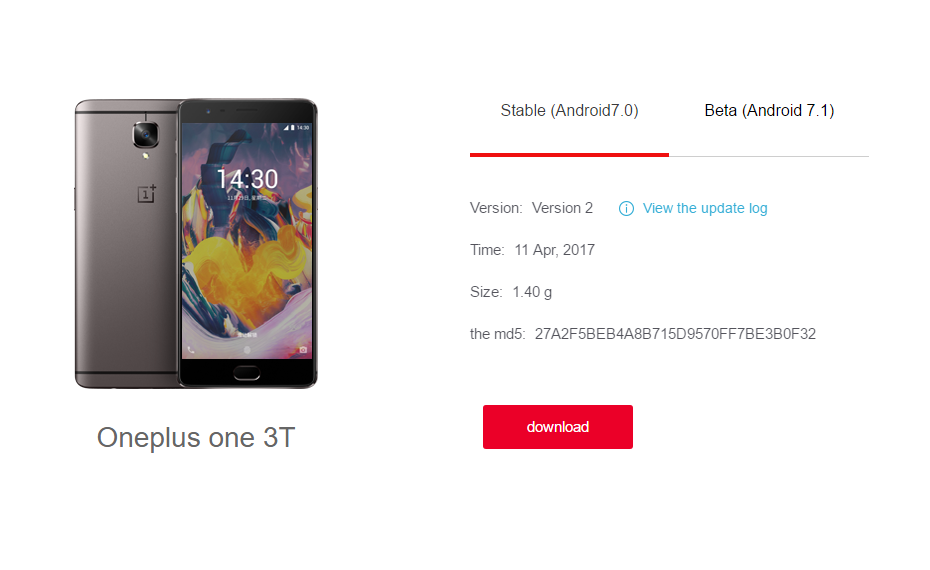 OnePlus 3T update rolling out with Hydrogen OS 3.0 version 2