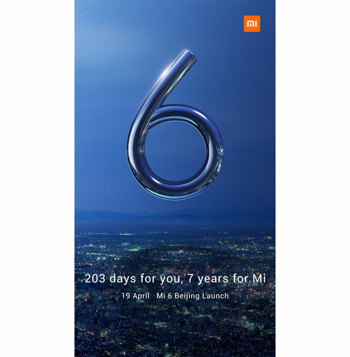 Xiaomi announces Mi 6 release date